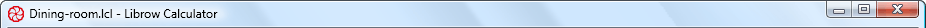 Fig. 1. Calculator title bar.